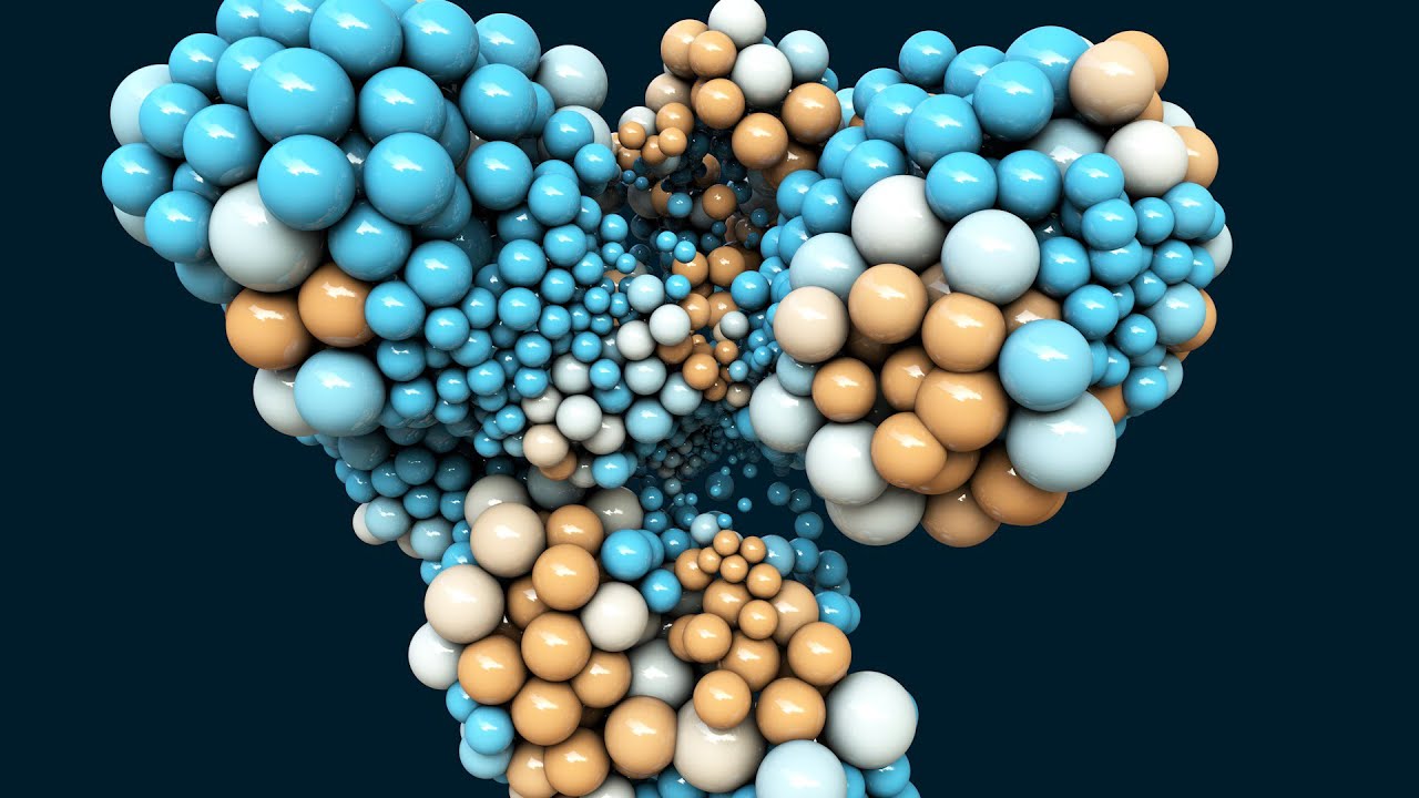 Урок по Cinema 4D — Мографическая анимация с использованием шейдерного эффектора в Cinema 4D.