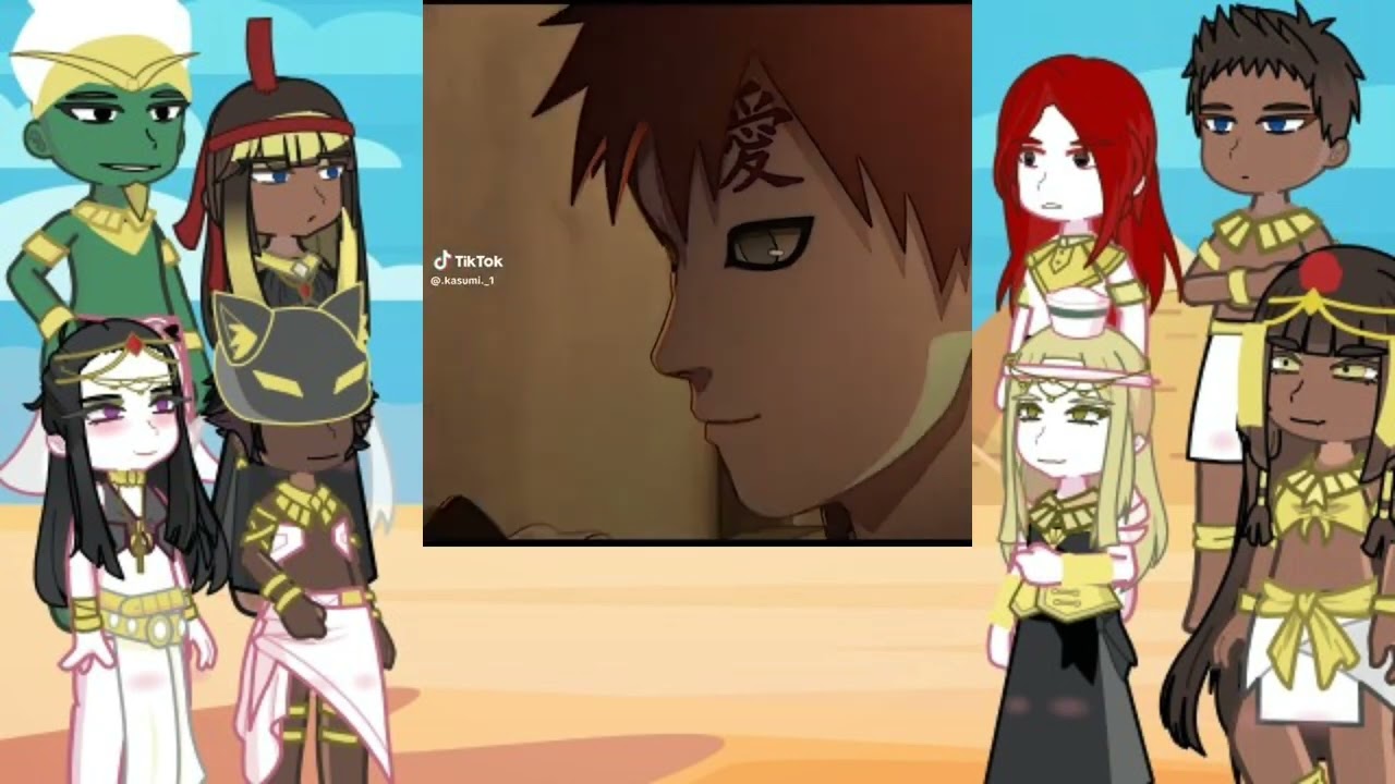 ENNEAD React to Seth sons as gaara and ?? ½ ‼️TRANSLATION🇪🇸🇱🇷🇵🇹
