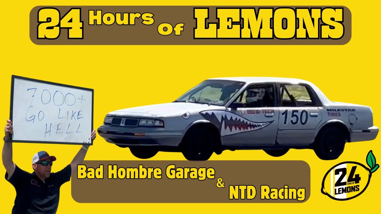 We Did the 24 Hours of Lemons!! Bad Hombre Garage with NTD Racing at High Plains Raceway