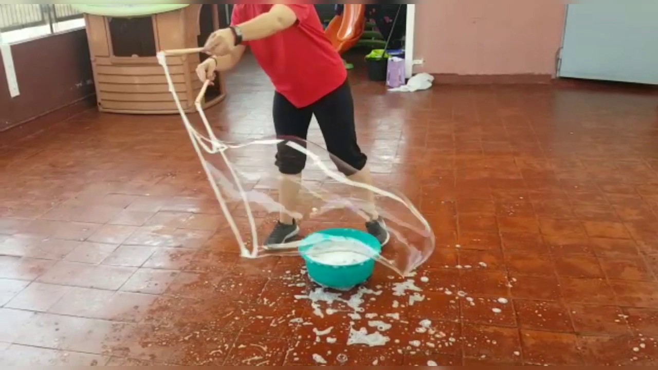 CÓMO HACER POMPAS GIGANTES - DIY MUY FÁCIL