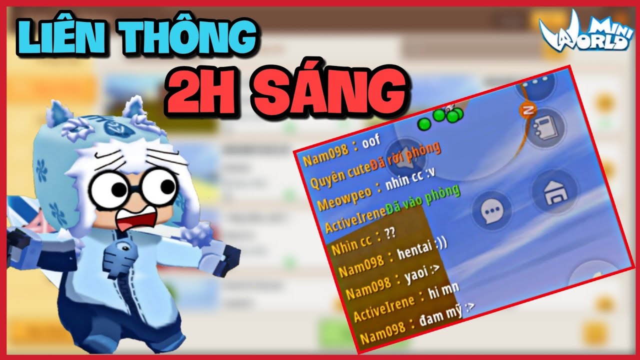 Trà trộn sảnh liên thông lúc 2 giờ sáng trong Mini World và cái kết bất ngờ | Meowpeo - Mèo Béo