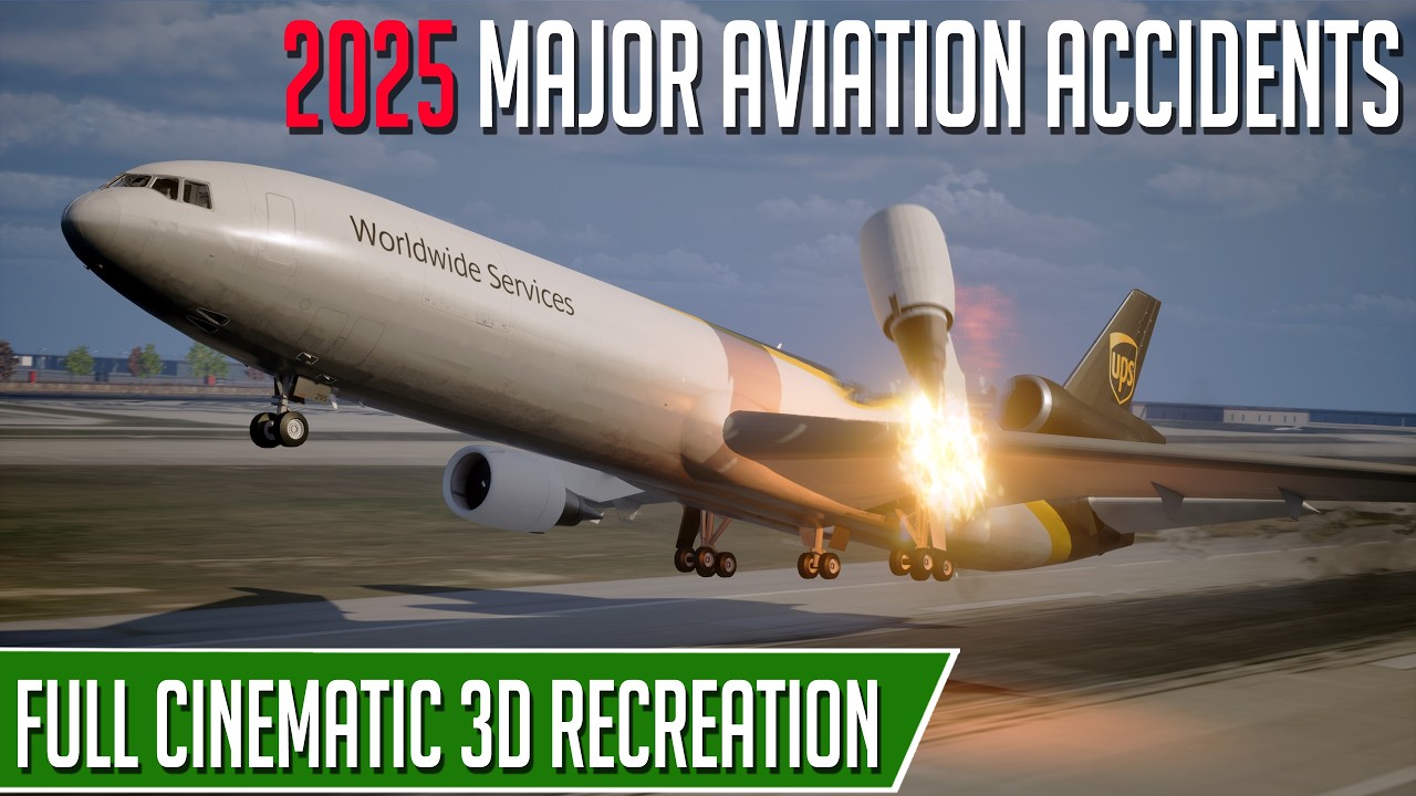 Top 4 Aviation Accidents of 2025: Full Reconstruction