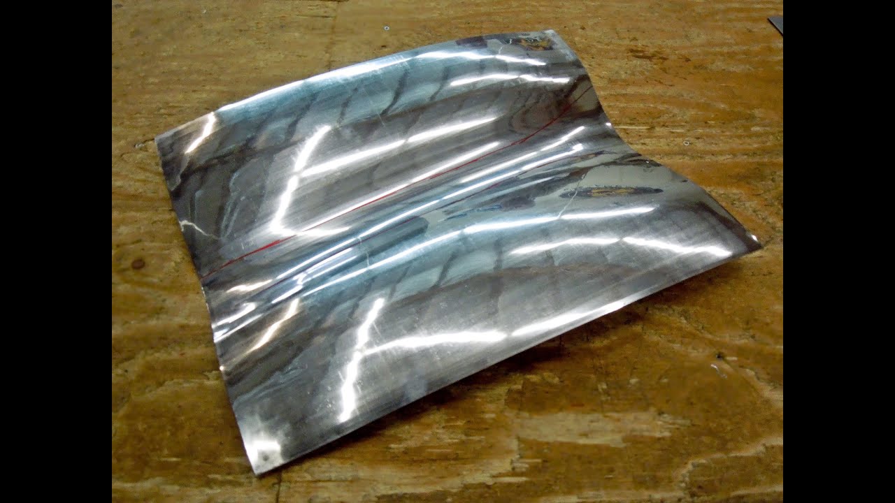 Metal Shaping Making a Complex 'M' Shaped Convex-Concave-Convex Panel