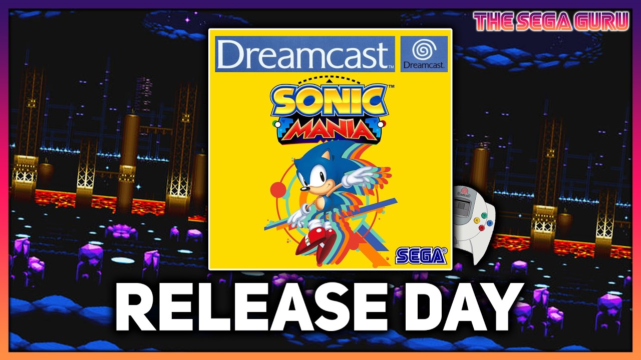 Портирование SONIC MANIA PLUS на Sega Dreamcast &mdash; день релиза