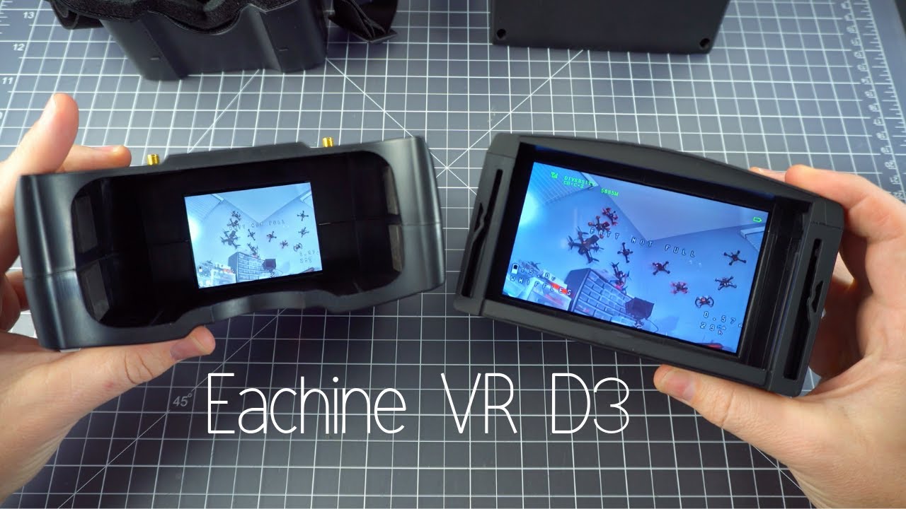 Eachine VR D3 Review & Teardown - HD Box Goggles?