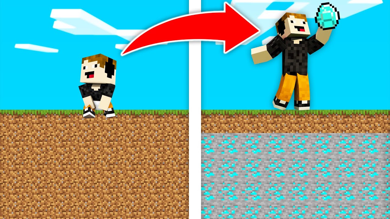 1,000,000 de BLOQUES! 😱💎 | Minecraft