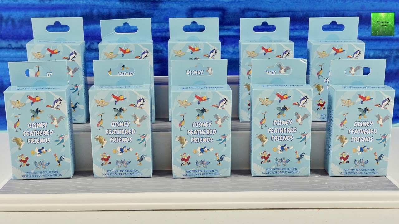 Disney Pins Feathered Friends Bird Blind Box Opening Trading Pins | CollectorCorner