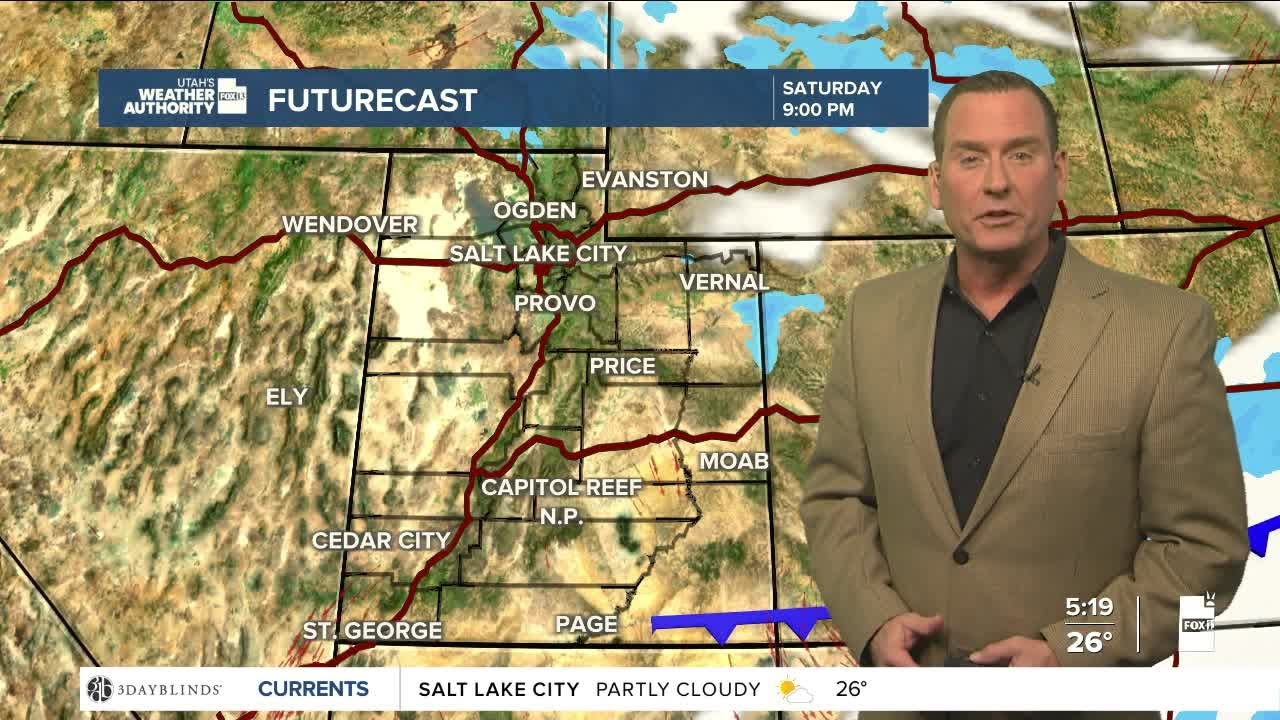 Rain & snow in the south; Colder weekend statewide- Friday, January 23