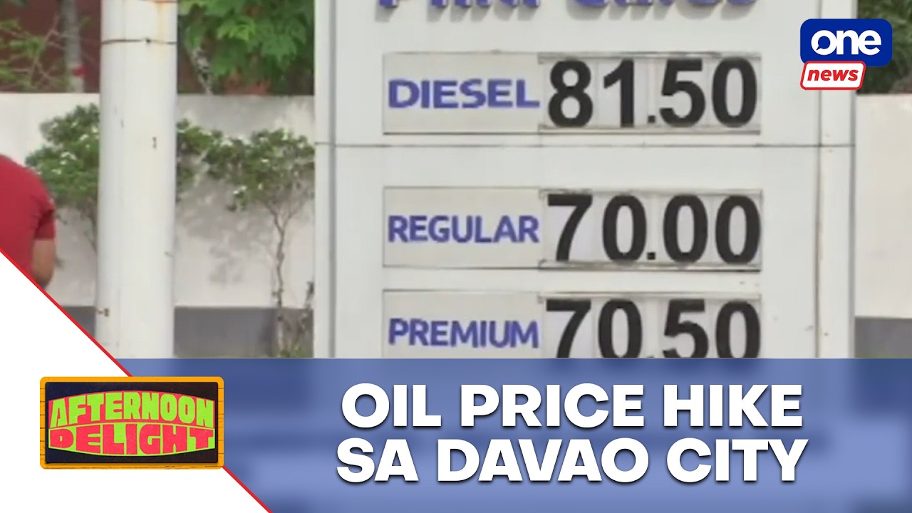 Davao City feels pinch of oil price hikes | Afternoon Delight