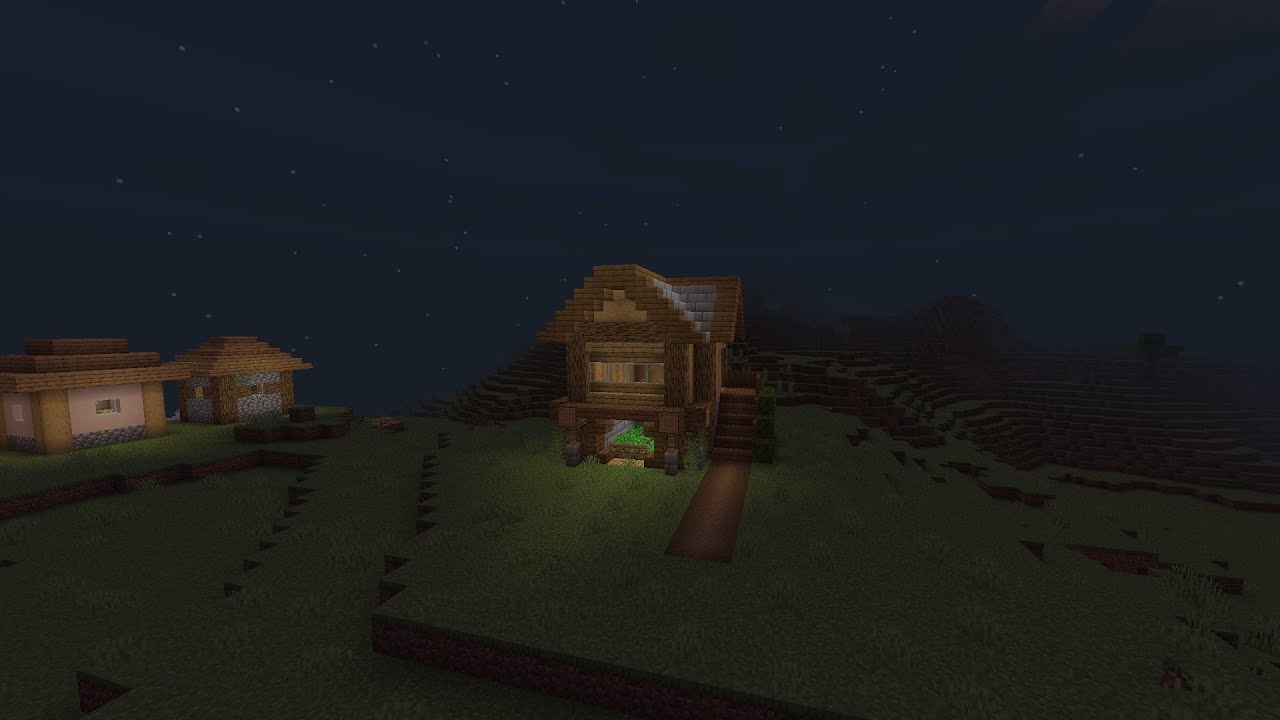 Minecraft starter house 🏡