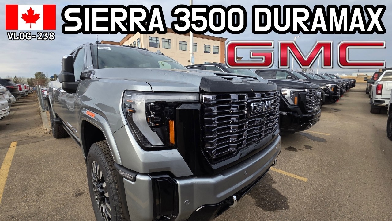 🇨🇦_238 | GMC 시에라 3500 V8 6.6리터 터보 디젤 듀라맥스!!
