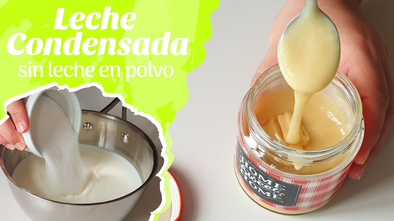 RECETA FACIL DE LECHE CONDENSADA | SIN LECHE EN POLVO | Leche condensada para postres | Cookeri