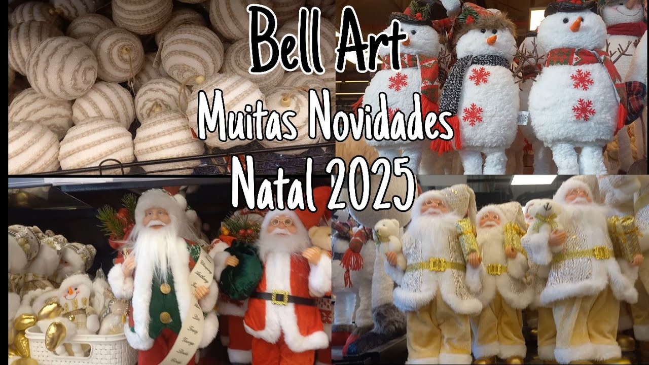 Achadinhos de Natal Bell Art shopping Nova América .