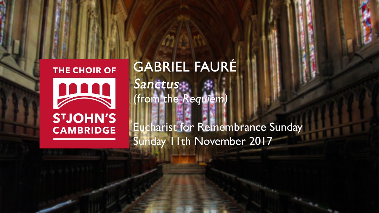 Fauré Requiem 'Sanctus' 12 11 17