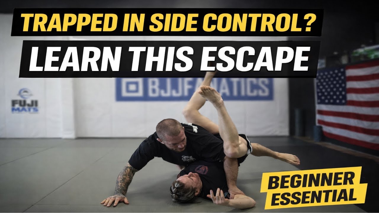 Trapped in Side Control? Learn This Escape