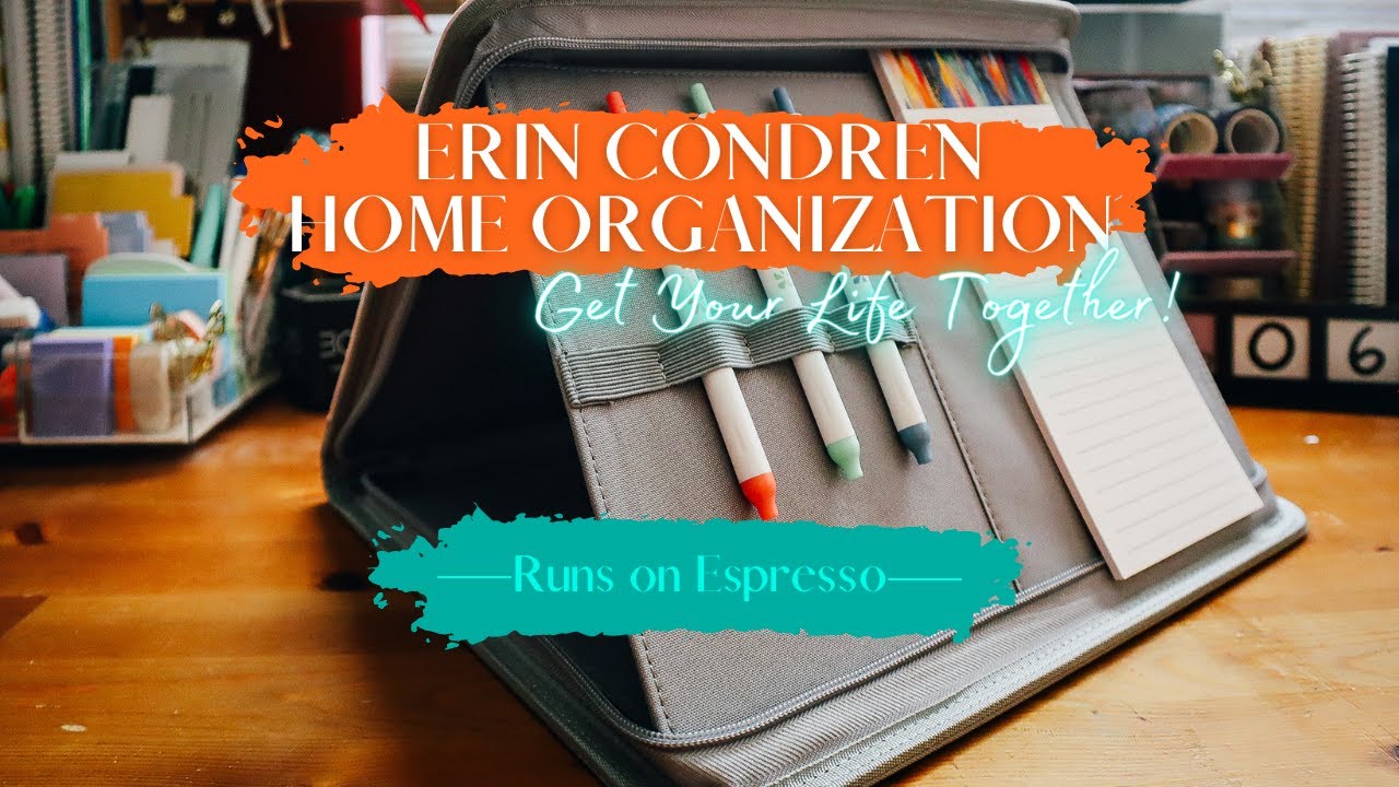 *NEW* Erin Condren Home Organization Tools | Get Your Life Together!