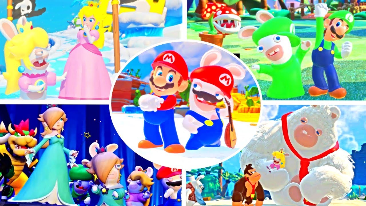 Mario + Rabbids: All Rabbids Meet Doppelgangers Reactions