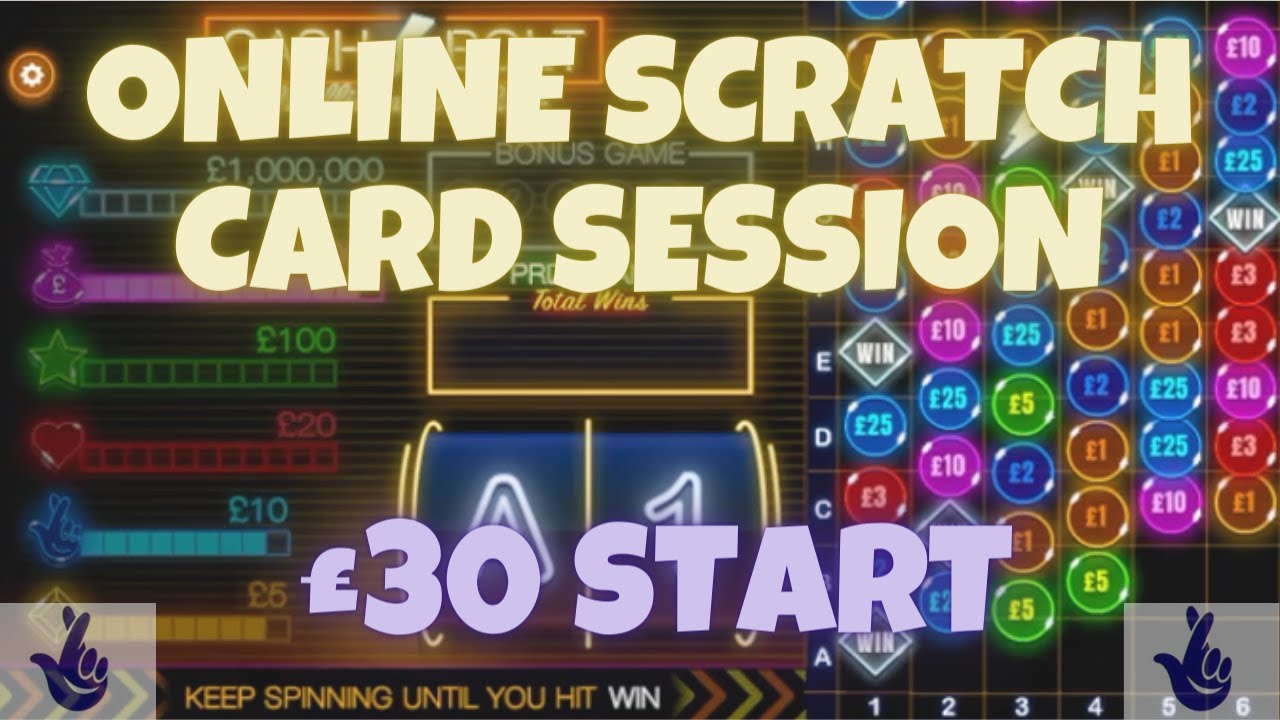 Online National Lottery Scratch Cards! £2 - £5 Instant Win Games! #scratchcards #scratch #bigwin