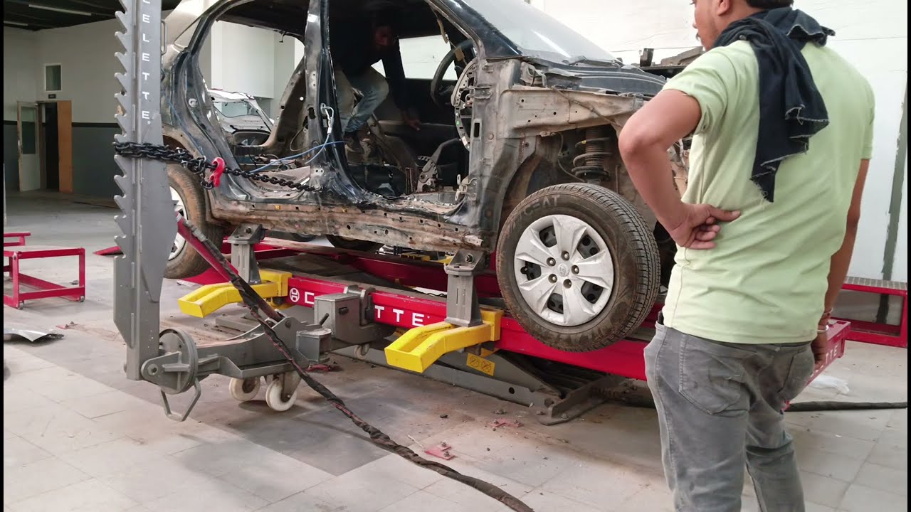 CRETA FRONT RIAR  RAITH ACCIDENT FULL REPAIRING PROSESS #kiA