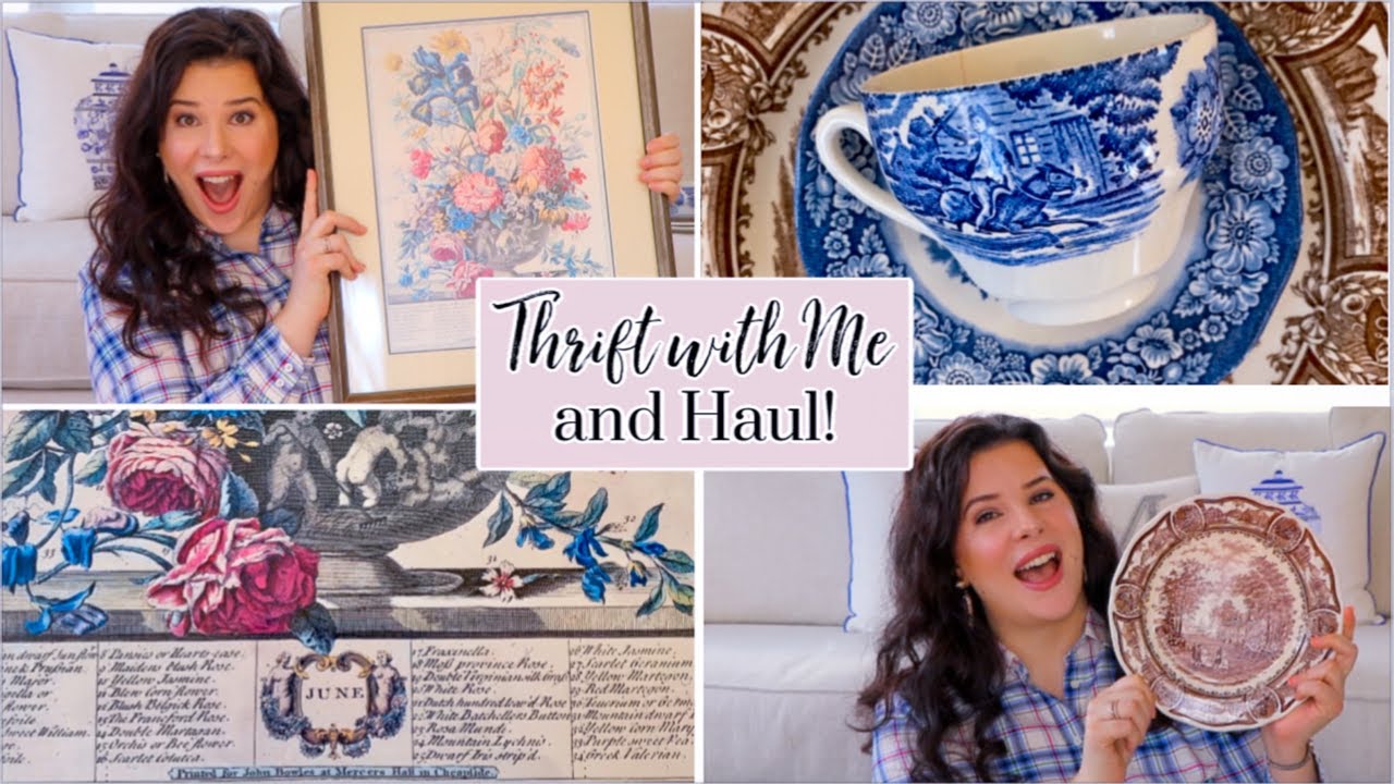 Shop with Me and Haul | Thrift and Consignment Stores! ❤ MissJustinaMarie