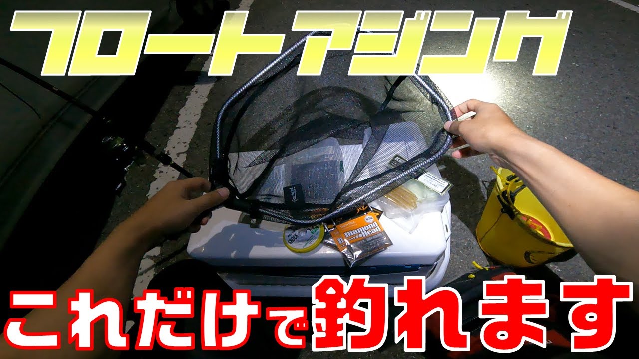 【フロートアジング入門】コレさえあればアジは釣れます＜大阪湾釣り＞