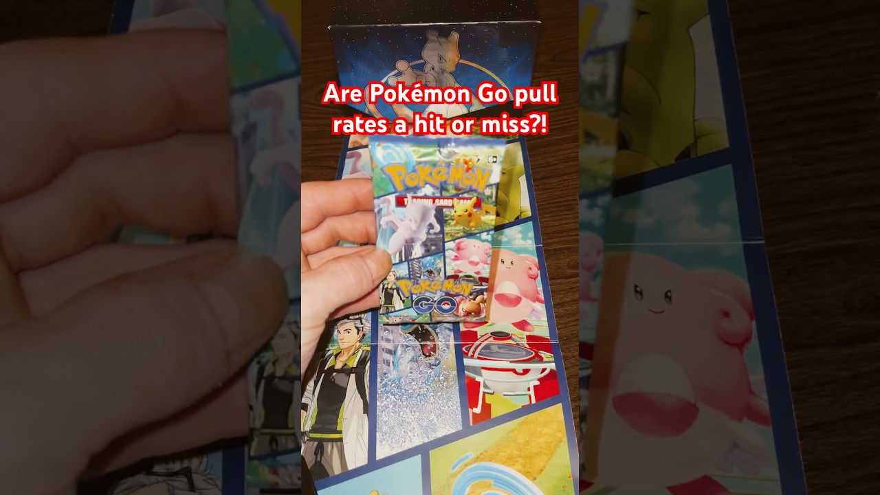 Are Pok&eacute;mon Go pull rates hit or miss? #foryou #viral #shorts