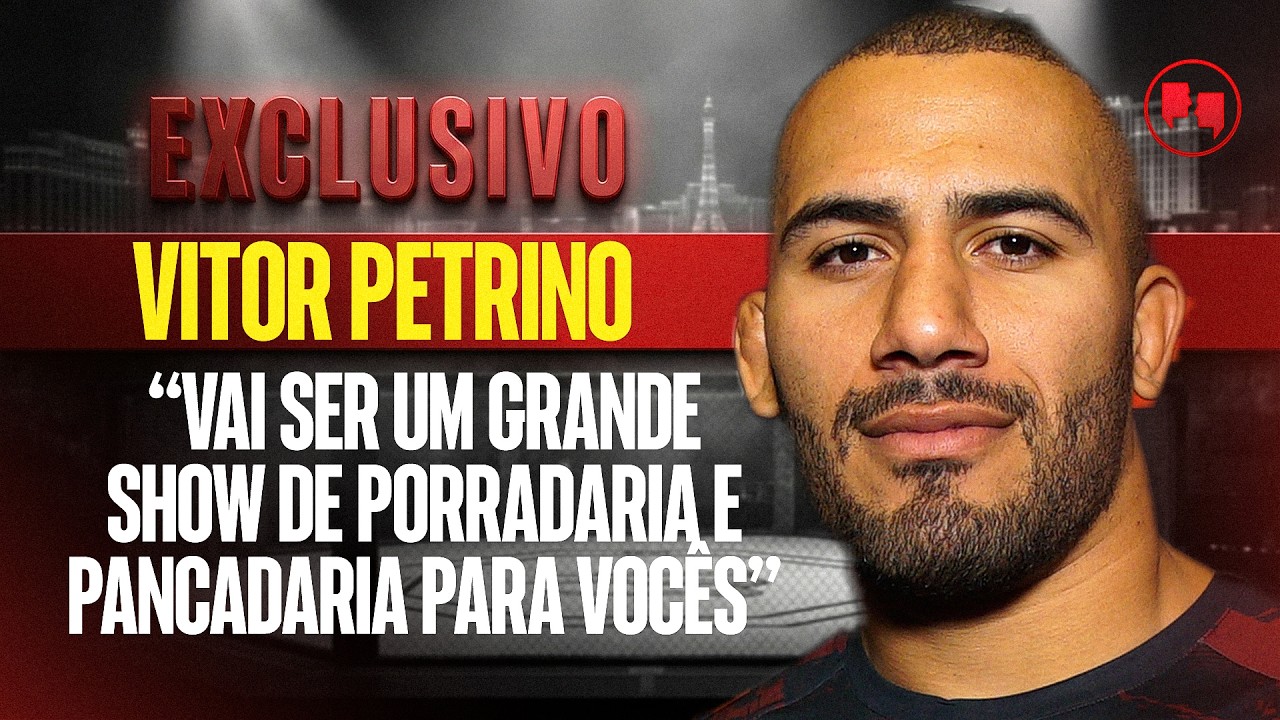VITOR PETRINO PROMETE AGRESSIVIDADE EM NOVA LUTA COMO PESO-PESADO NO UFC