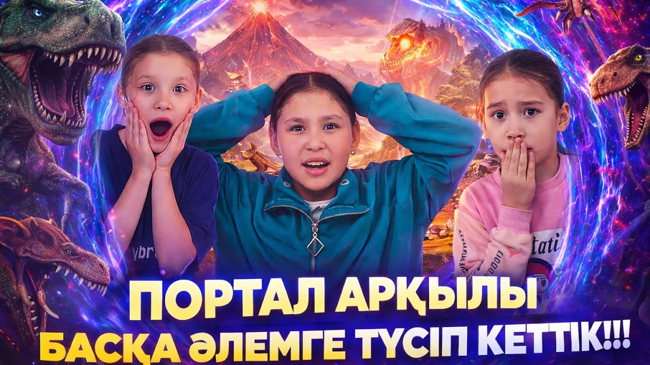 ПОРТАЛ АРҚЫЛЫ БАСҚА ӘЛЕМГЕ ТҮСІП КЕТТІК😱😫🤔|БІЗ ҚАЛАЙ ҚАЙТТЫҚ🫢