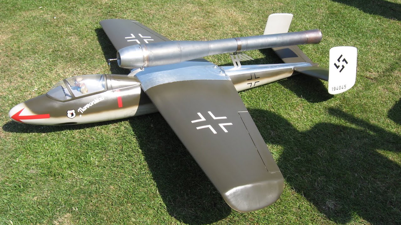 Salamander He-162 Pulsejet Pulso WWII - Flugtag Mfsc Spelle 2018