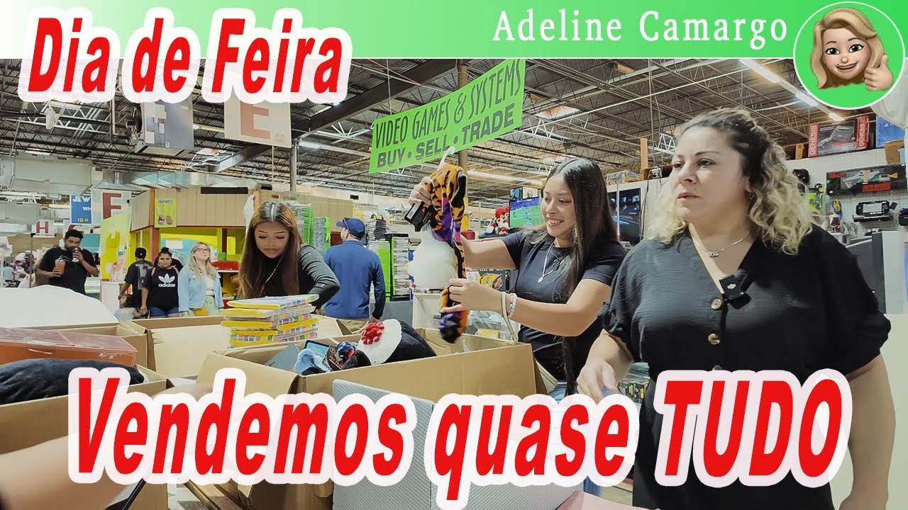 Dia de feira: Valeu a pena acordar cedo? Vendemos quase tudo.