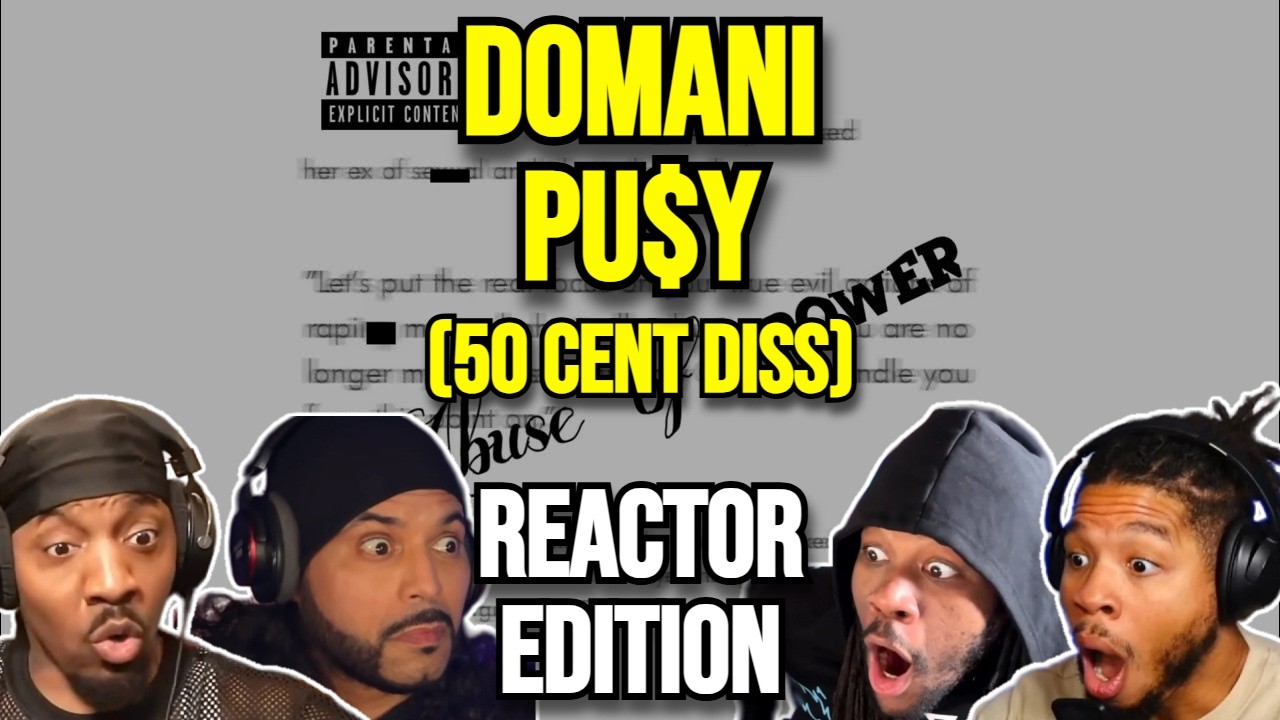 Domani - PU$Y (50 Cent Diss) | REACTION MASHUP