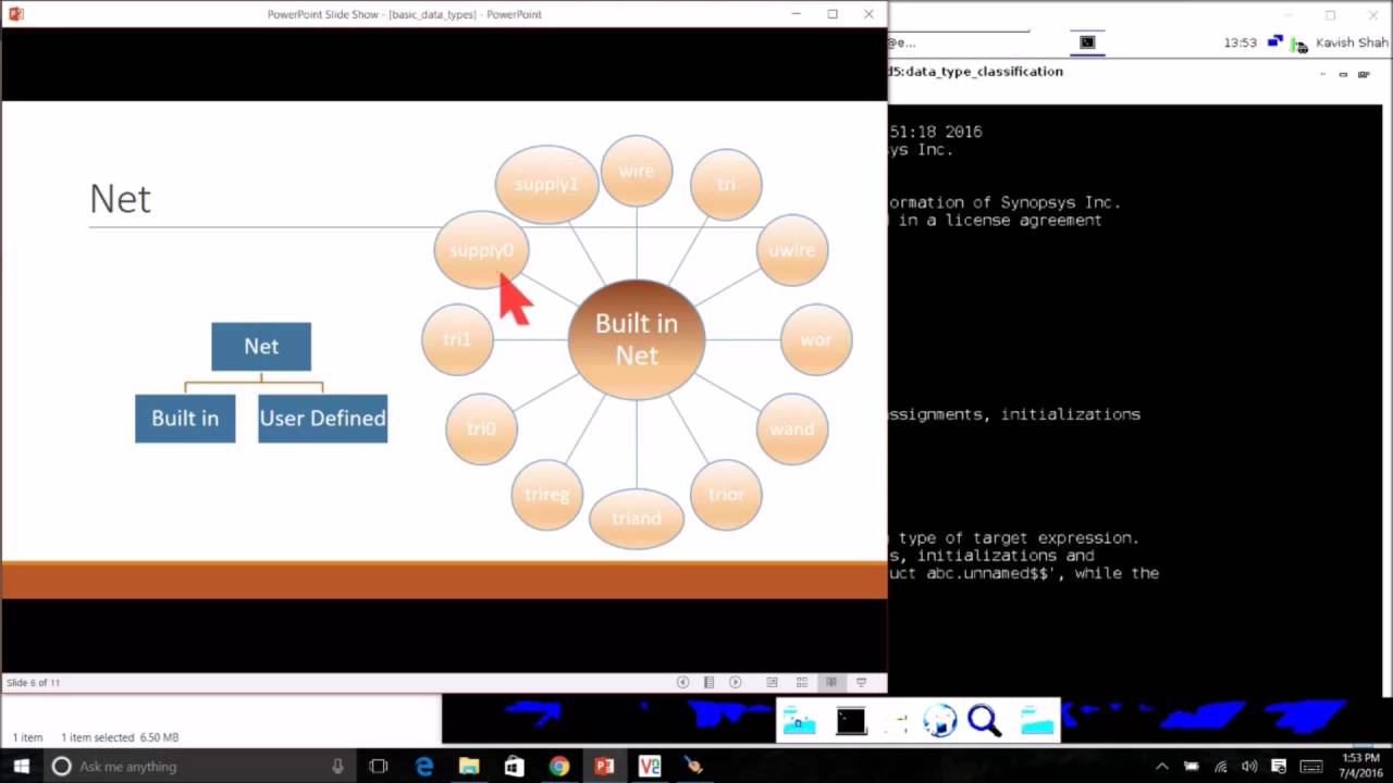 SystemVerilog for Verification Session 2 - Basic Data Types (Part 1)