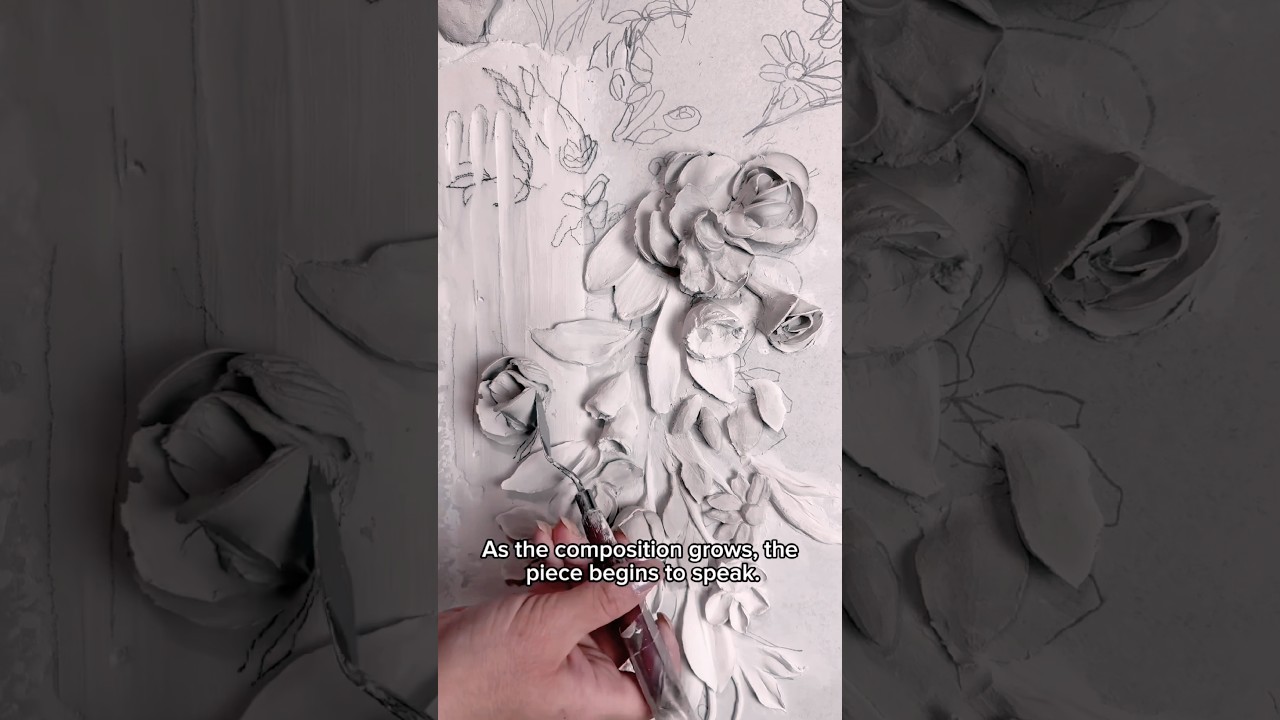 Цветочное богатство. Барельефная скульптура. Искусство живописи.