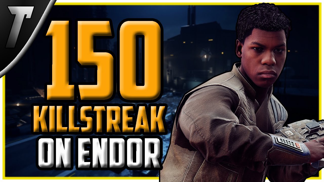 Star Wars Battlefront 2 Finn 150 Killstreak (Endor)