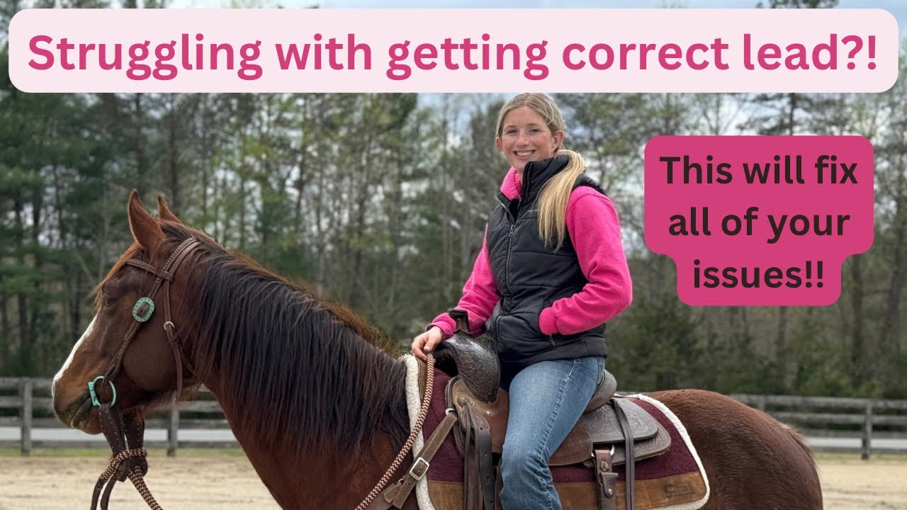 “My horse won’t pick up the correct lead” DO THIS IF YOU NEVER WANT TO MISS YOUR LEAD AGAIN!!!