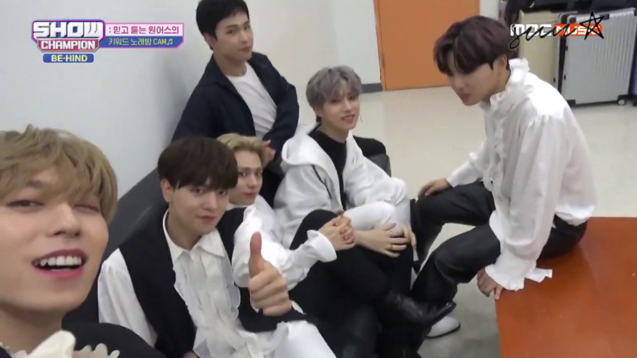 [ENG SUB] 196025 ONEUS Show Champion Behind - Listen & Believe, ONEUS' Keyword Karaoke CAM
