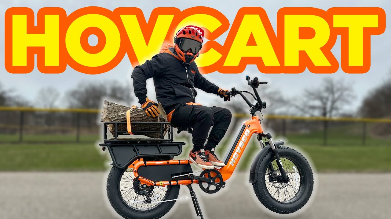 Hovsco HovCart Cargo Ebike Review: Maneuverable Frame, Mixed Stability