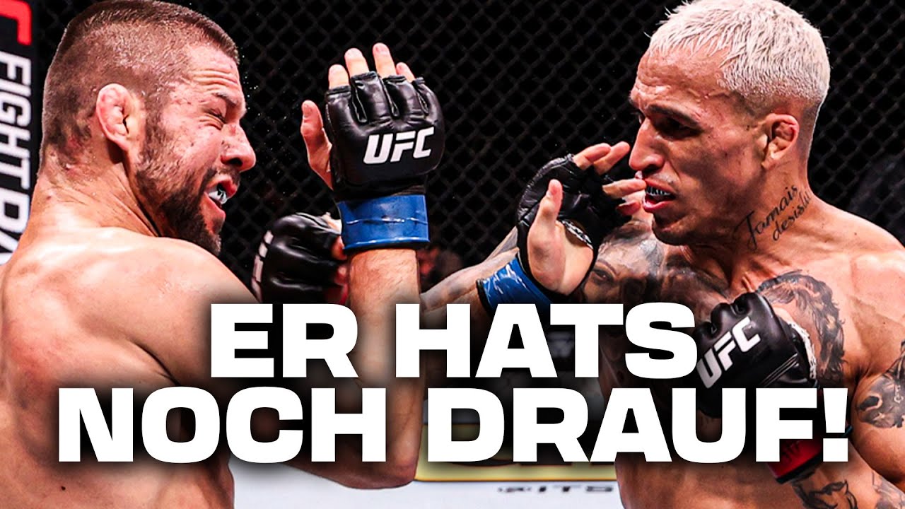 SPRACHLOS! CHARLES OLIVEIRA vs MATEUSZ GAMROT hat ABGELIEFERT!