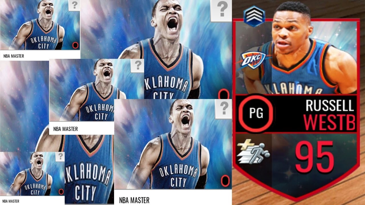 95 OVR WESTBROOK   NBA Live Mobile