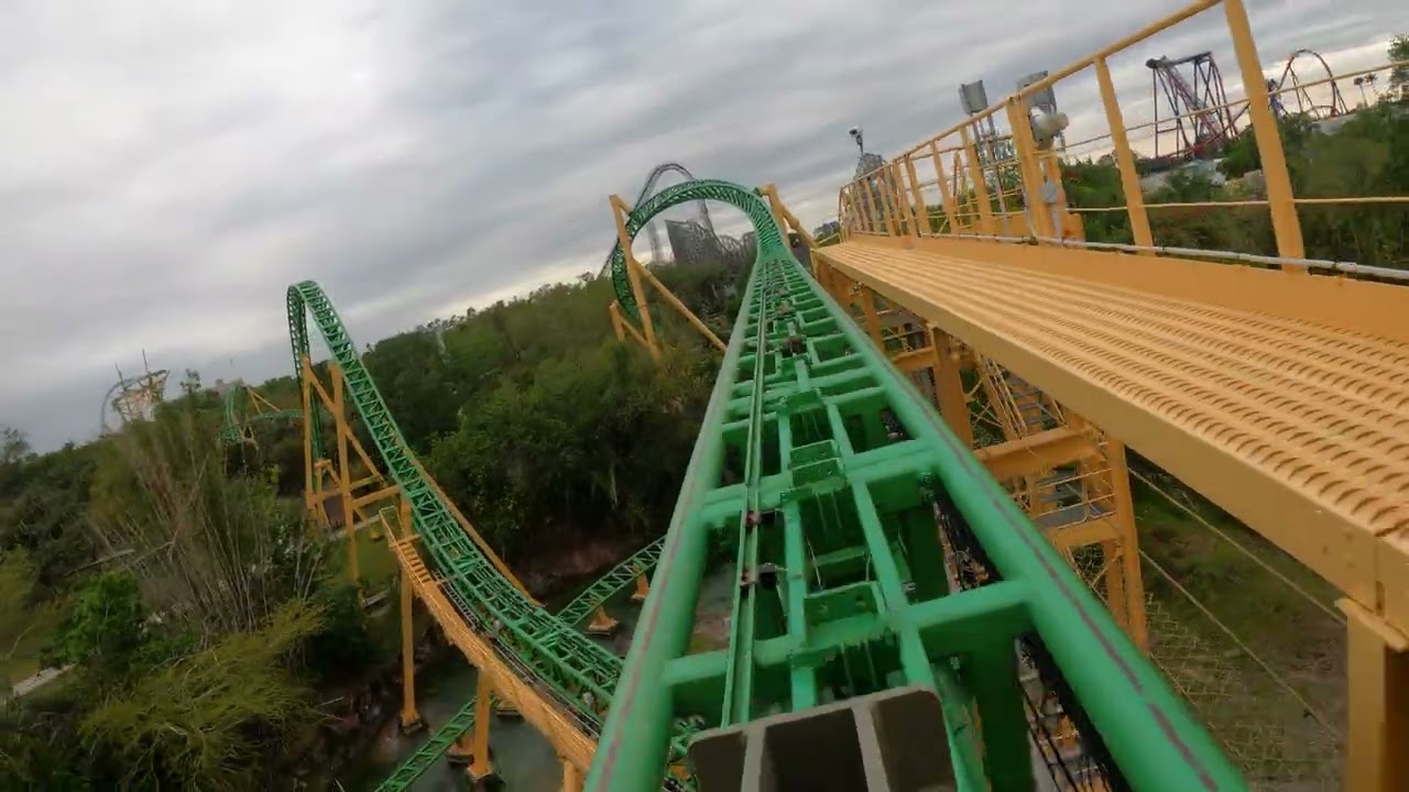 Cheetah Hunt backwards facing POV at Busch Gardens Tampa
