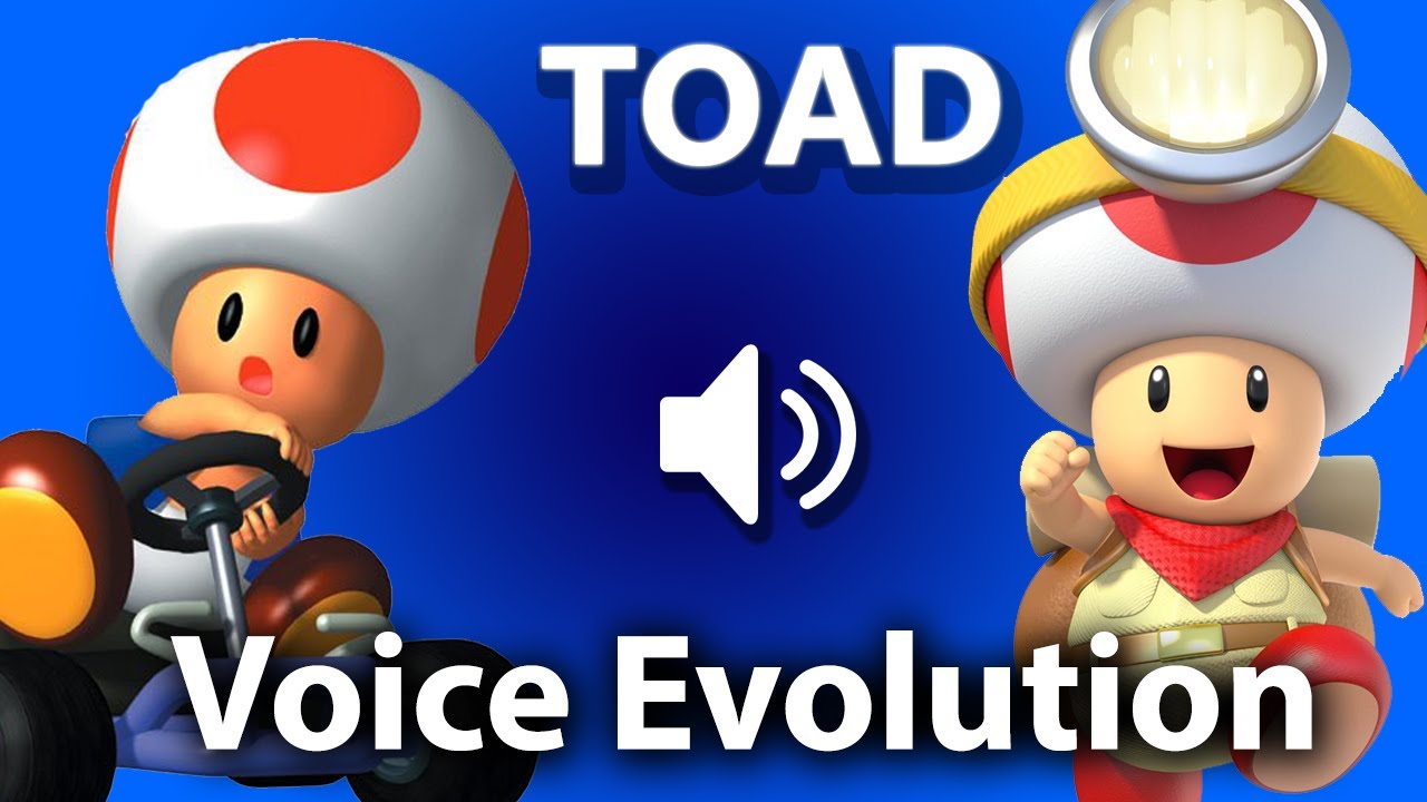 TOAD: Voice Evolution! (1996-2017)