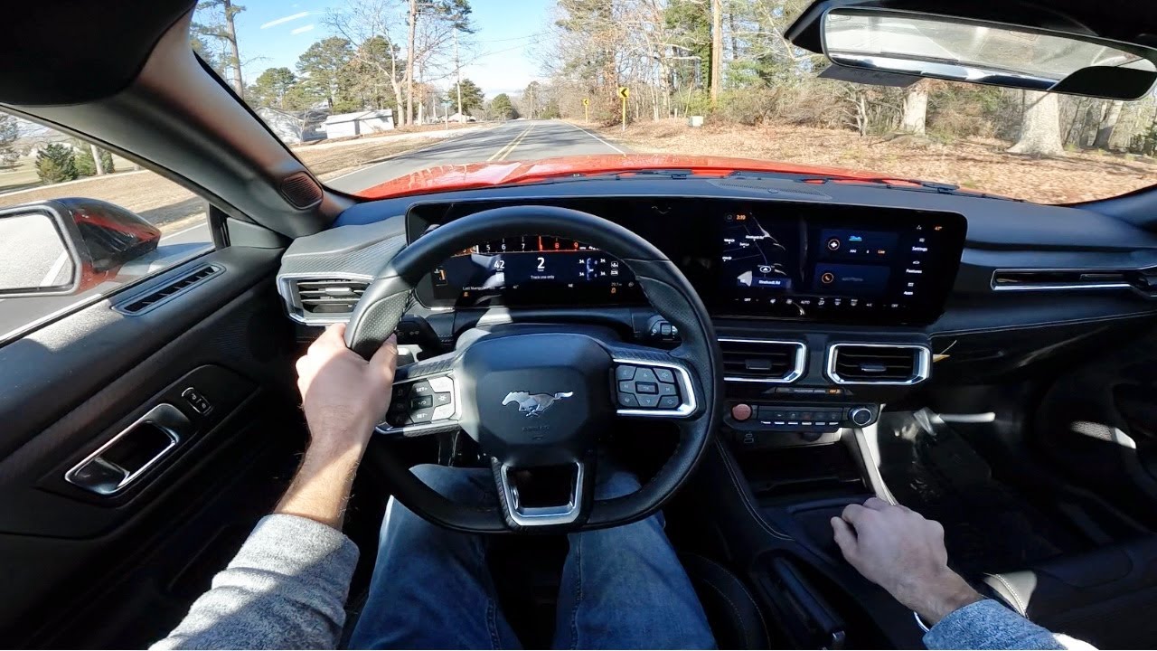 2024 Ford Mustang GT Premium Manual POV Drive, Impressions and ASMR