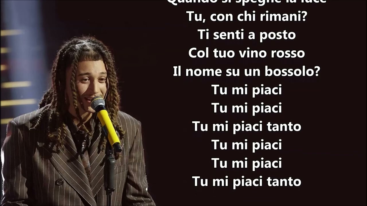 Sayf Tu mi piaci tanto Testo