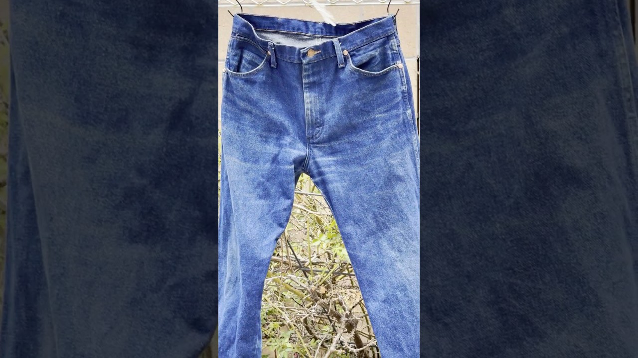 How to wash ALL denim jeans (raw, selvedge, fashion, etc.)