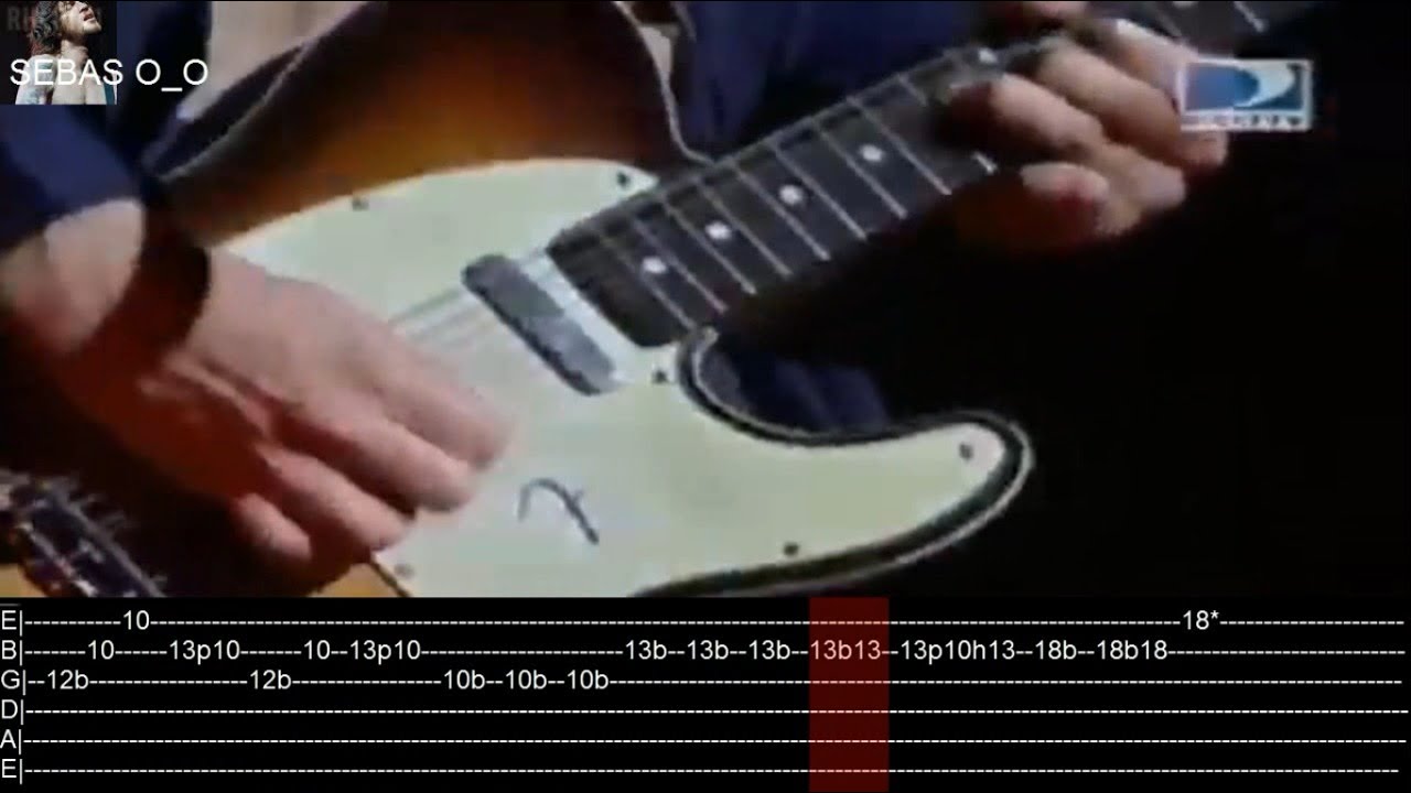 RHCP - If you have to ask solo and outro live Credicard hall 1999 - John Frusciante - TAB