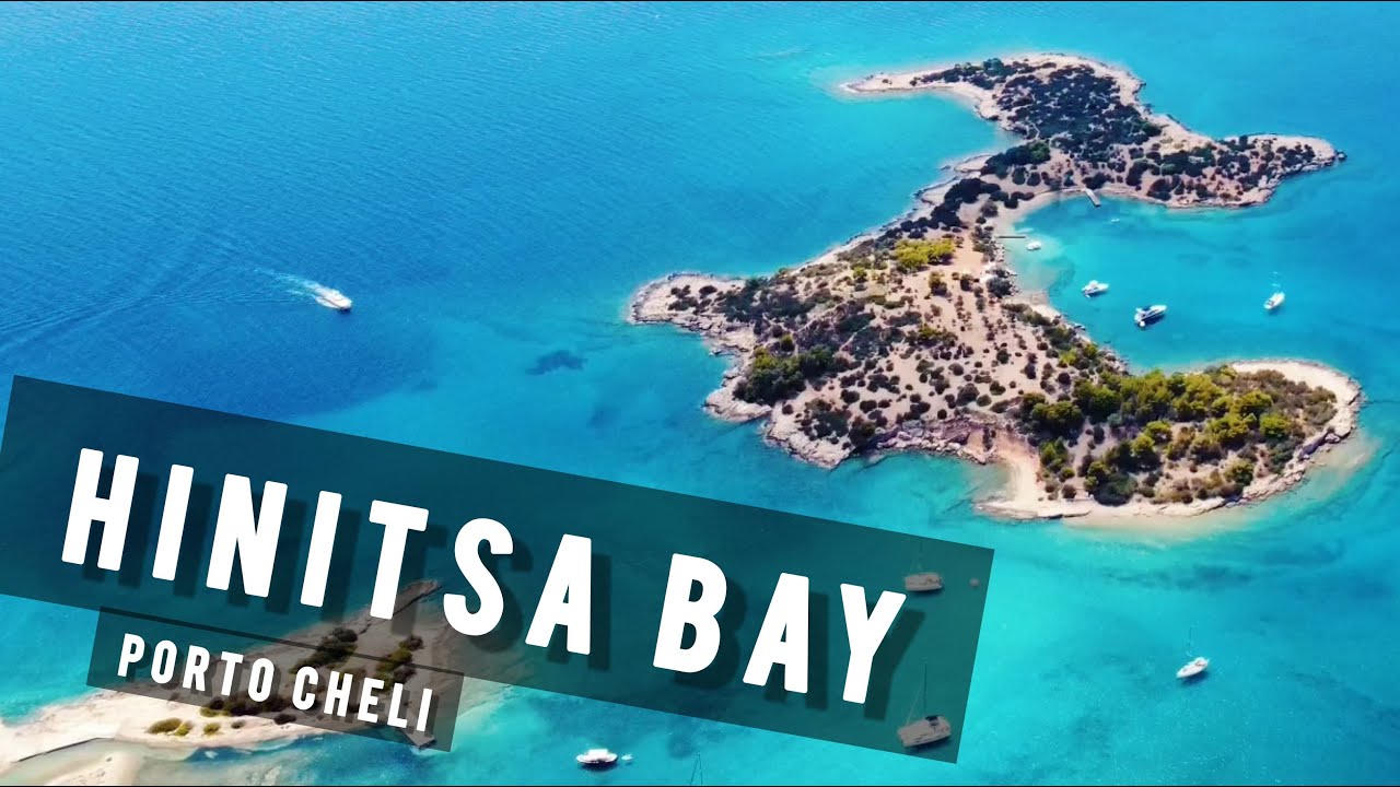 Hinitsa Bay by drone PORTO CHELI | GREECE 🇬🇷