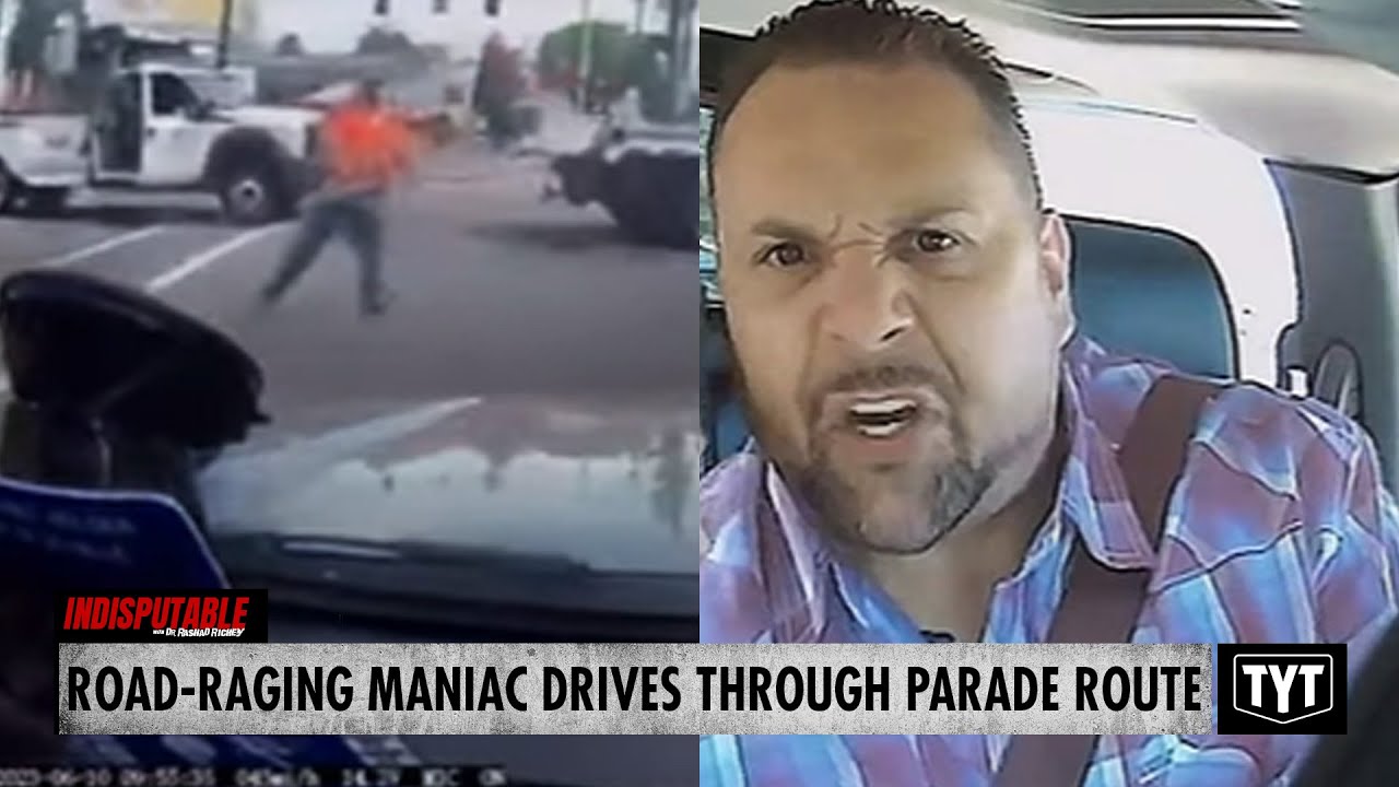 WATCH: Road-Raging Maniac Drives Through Parade Route