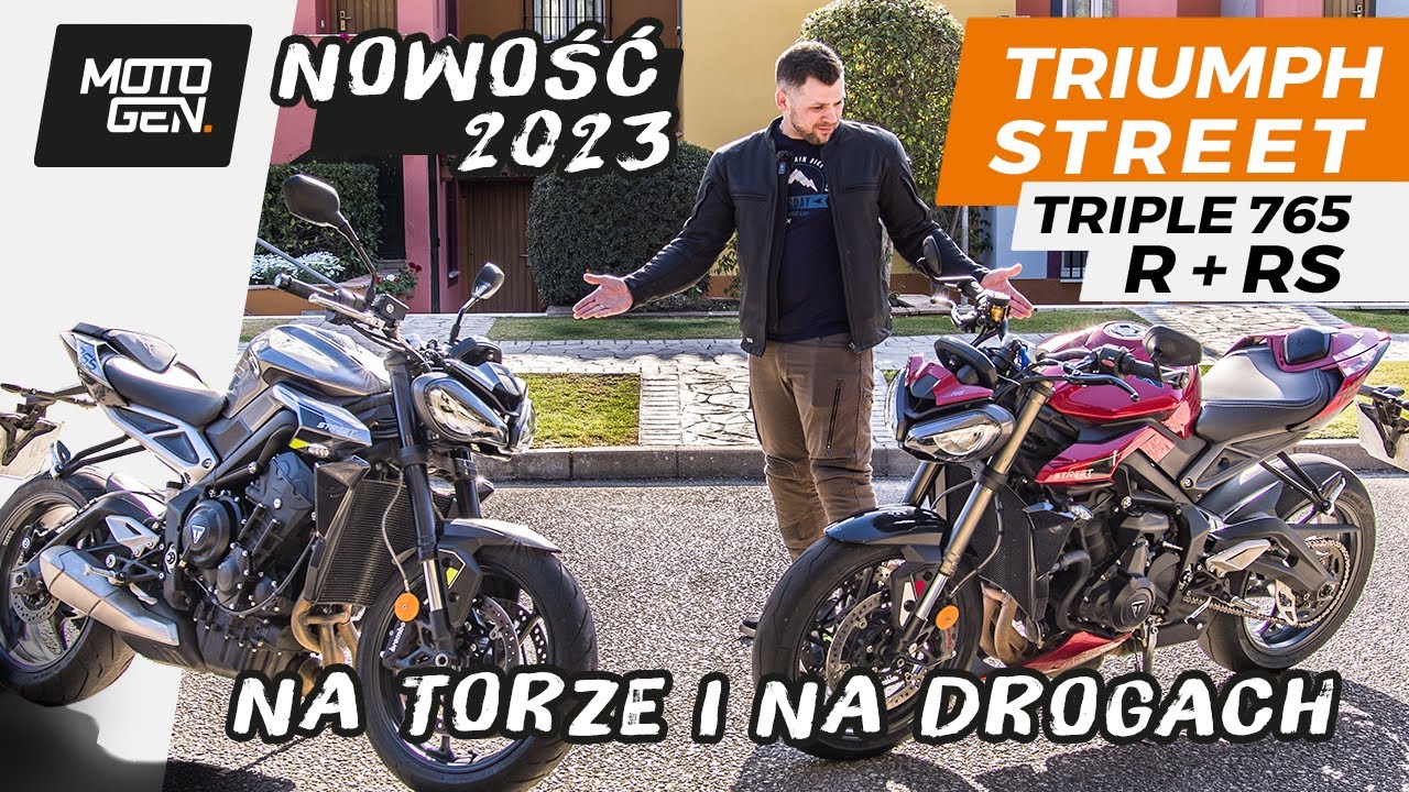 Triumph Street Triple 765 RS & R 🏍 [2023 NOWOŚĆ] 🏍 test na torze Jerez & pierwsze wrażenia z jazdy🏍🔔