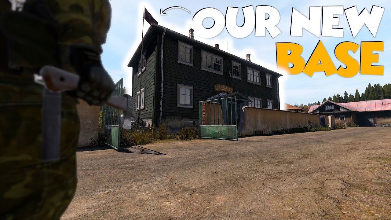 DayZ - BUILDING Our New BASE & Hunting BANDITS!