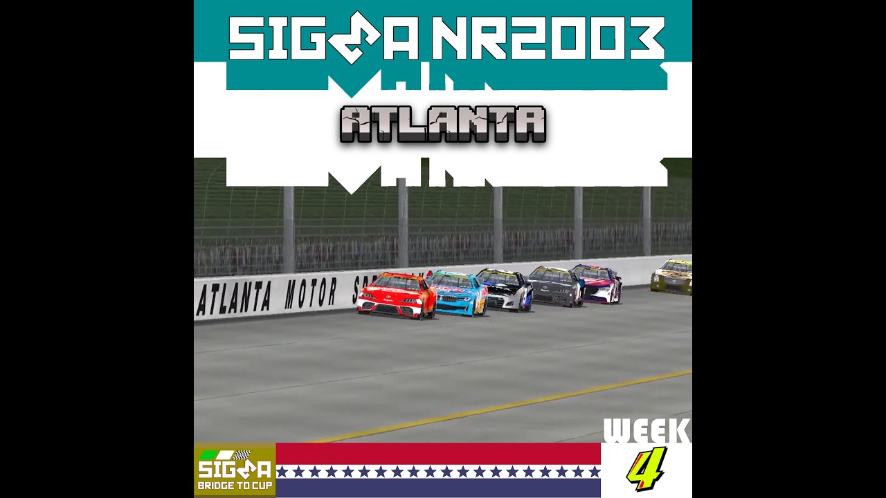 [ BRIDGE 2 CUP ] The Mini-Rebel 251 @ Atlanta Motorspeedway Race 4 of 30  [ OFFLINE NR2003 ]
